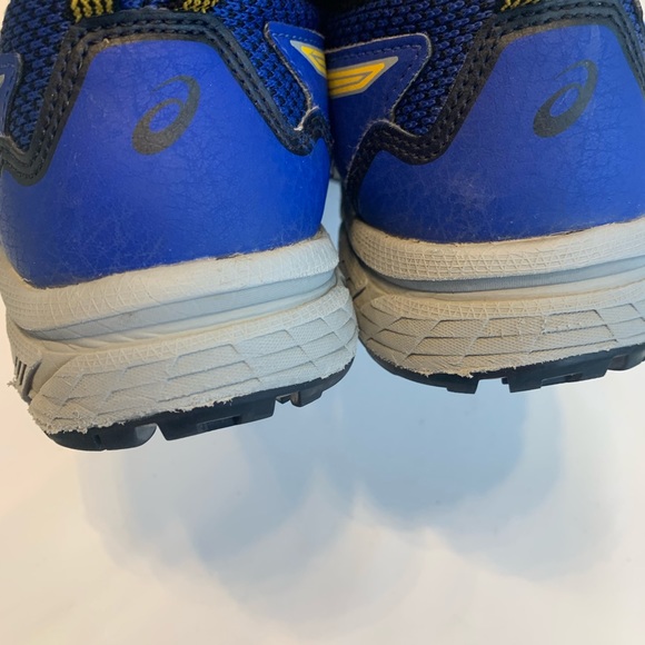 ASICS Gel Venture 8 GS Children Shoes Monaco Blue / Sunflower - Picture 6 of 10